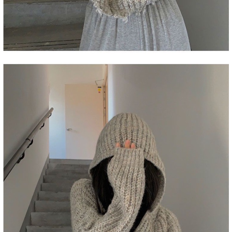 Áo Khoác cardigan Có Mũ Trùm Dáng Suông Năng Động Thời Trang Phong Cách Hàn Quốc 2022