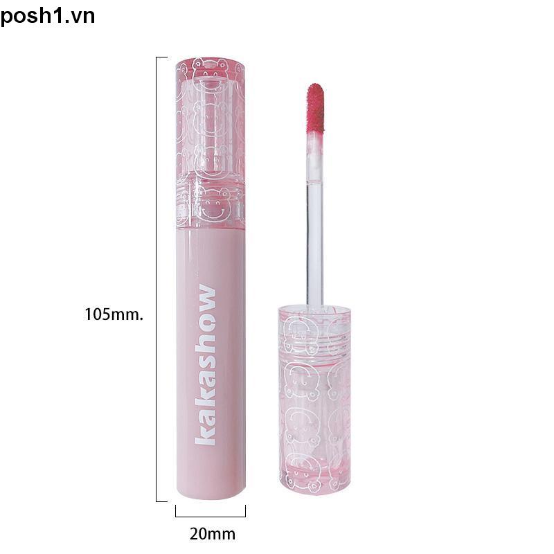 💌Son Bóng Cappuvini Dưỡng Ẩm Chống Thấm Nước Không Dính Màu Sắc Tươi Tắn Bong Son bóng