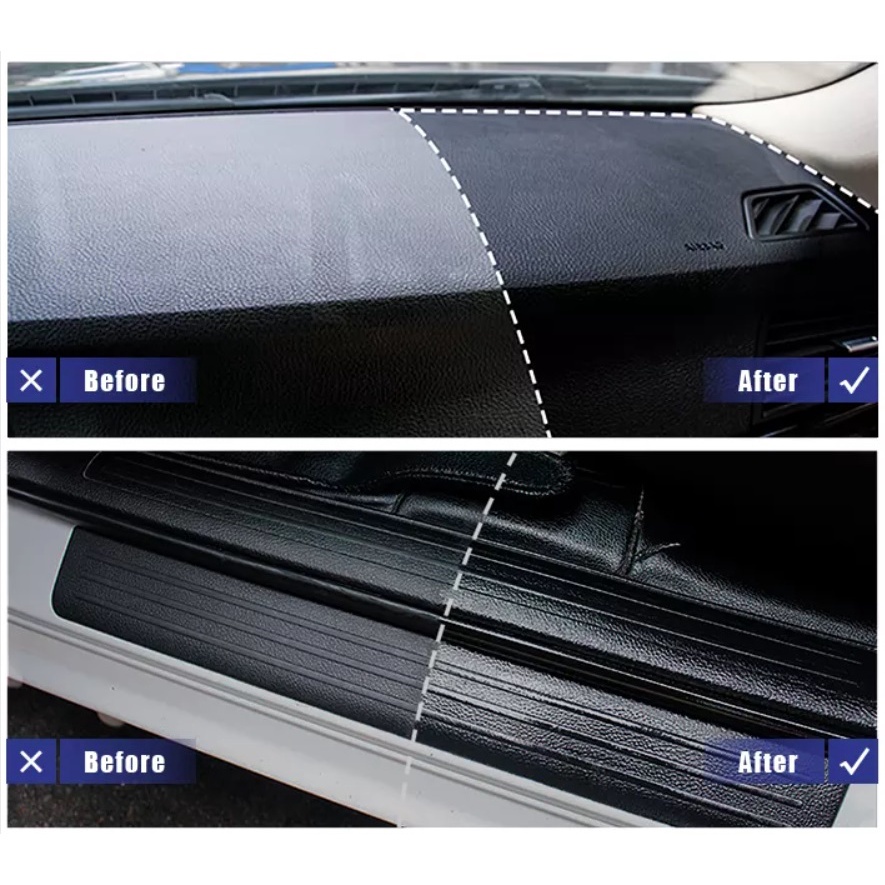 Dưỡng Nhựa Nhám - Xịt Bóng Ghế Da Xe - Phục Hồi Nhựa Nhám, Taplo, Nội Thất Ô tô Xe Máy - DSQ DB Polish - DUTUMI