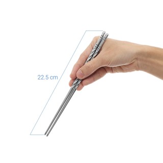 Bộ 5 Đôi Đũa Inox Cao Cấp