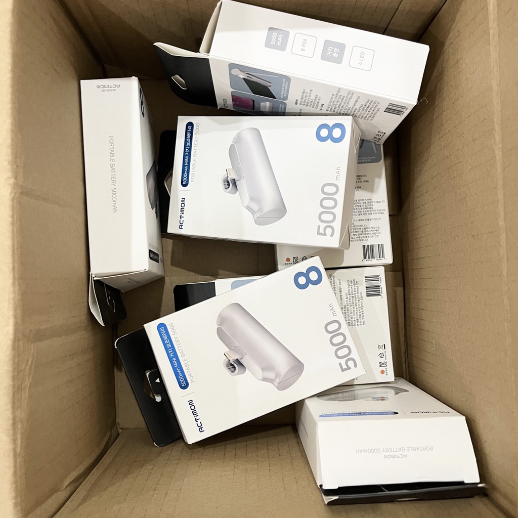 Sạc dự phòng 5000mAh mini cầm tay hãng Actimon