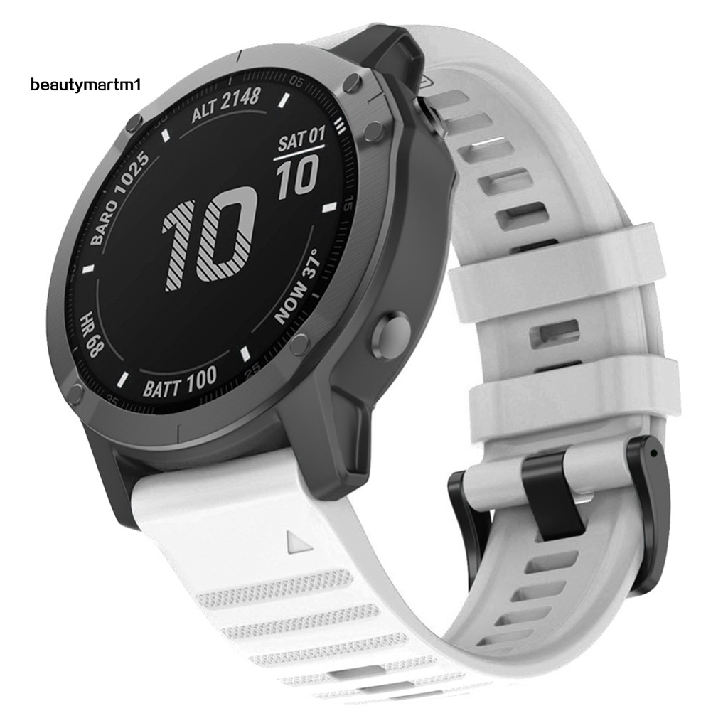 Dây Đeo Bằng Silicone Tháo Lắp Nhanh 22mm Beautymartm1 Cho Đồng Hồ Garmin Fenix 6 / 5