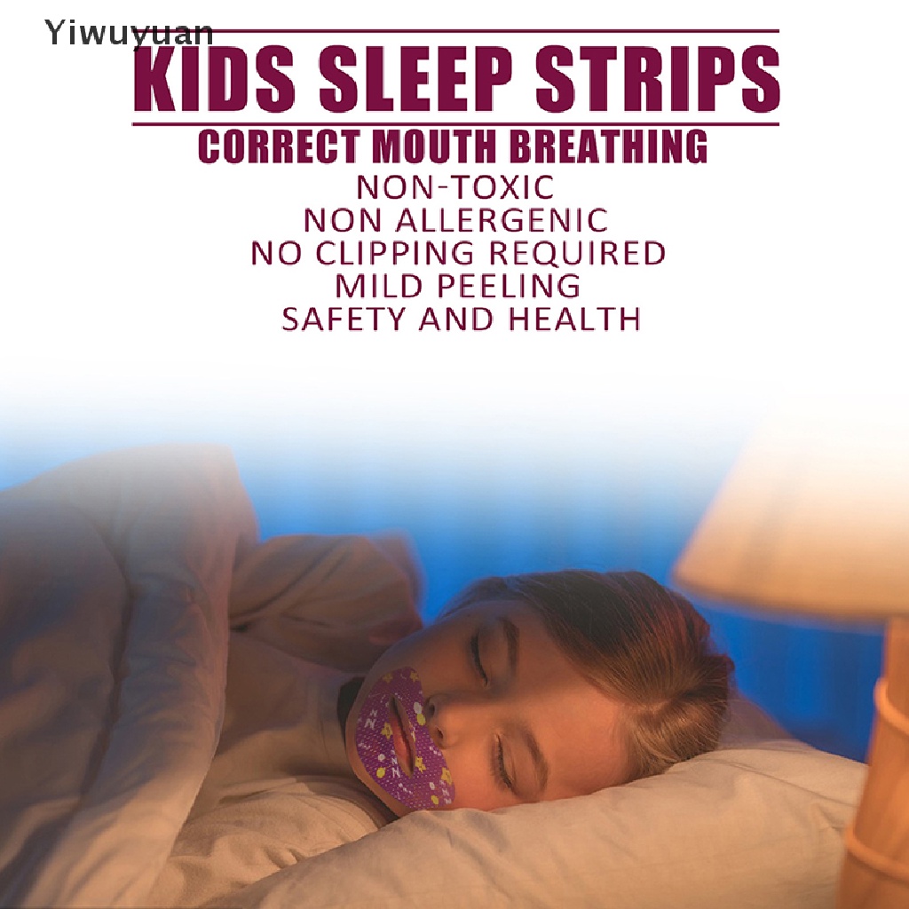 Hộp 30 Miếng Dán Miệng Chống Ngáy Khi Ngủ Cho Bé