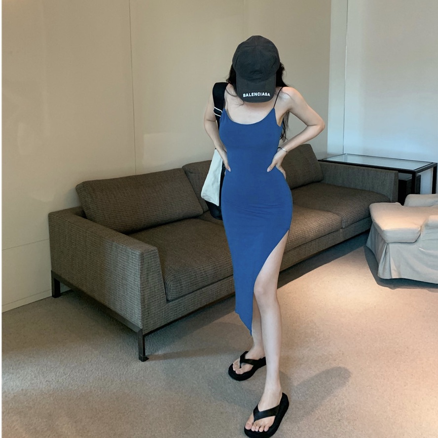 Đầm NRVP ngắn tay dáng ôm gợi cảm thời trang Hàn Quốc 2023