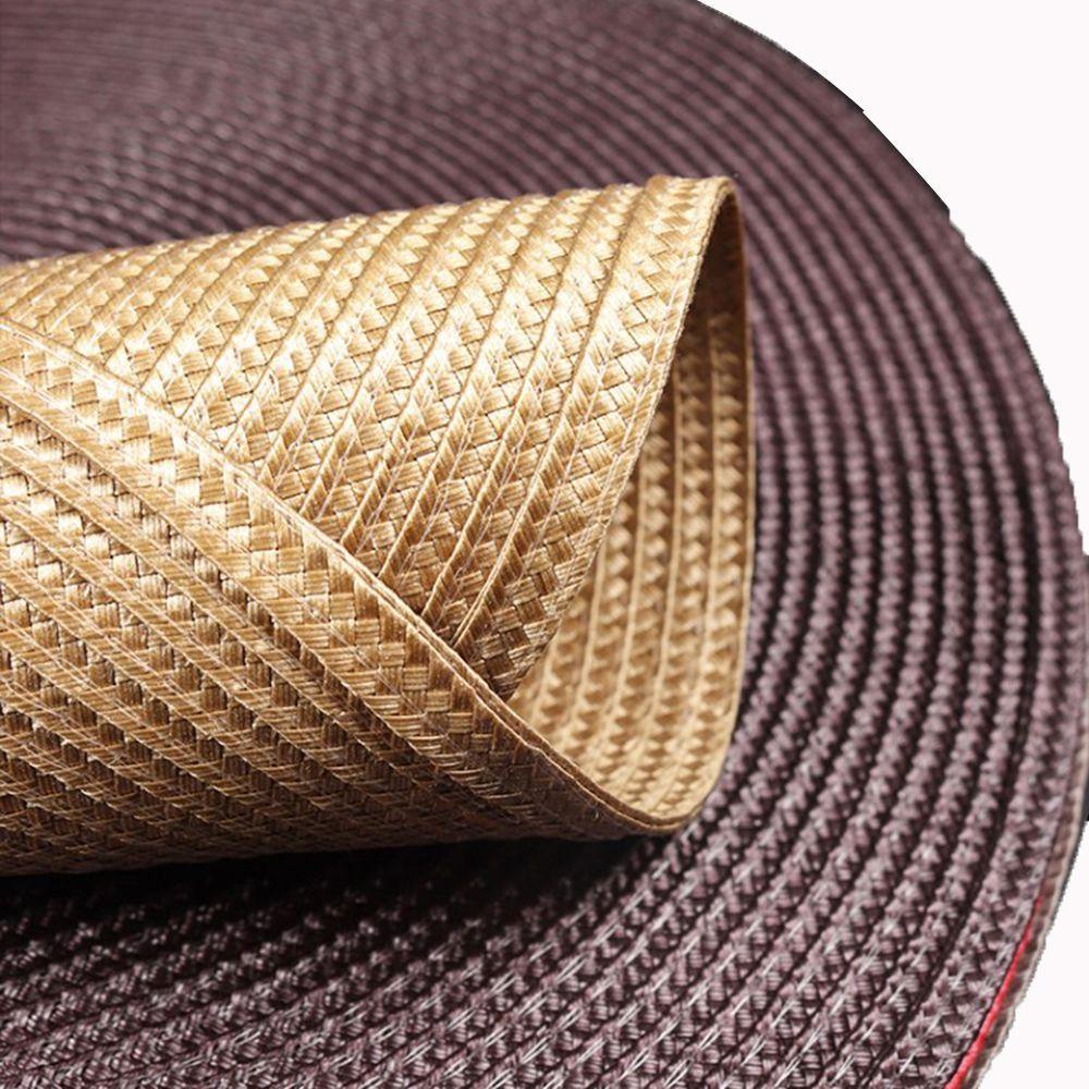 Đệm Lót Bàn Ăn Bằng Vải Dệt Trơn Chống Nước Cách Nhiệt Chống Trượt