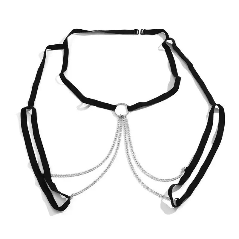 Quần lót dây Dây xích  - Body chain , dây xích thắt eo , dây xích chân