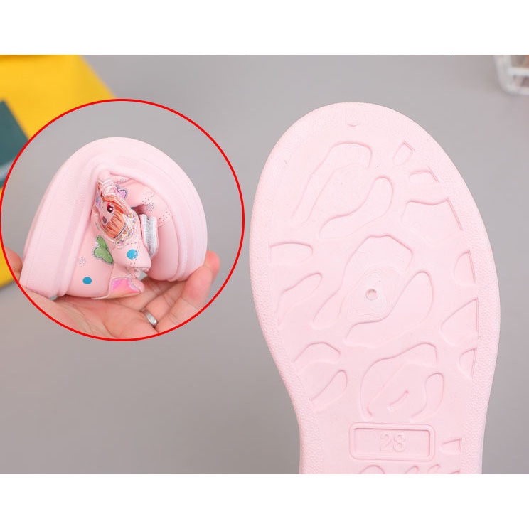 GIÀY THỂ THAO CÔNG CHÚA ĐẾ CAO SU SIÊU MỀM CHO BÉ GÁI