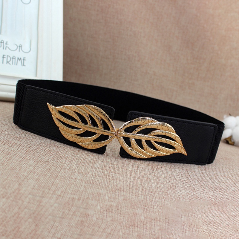 Thắt Lưng Co Giãn Hình Chiếc Lá Thời Trang Dành Cho Nữ