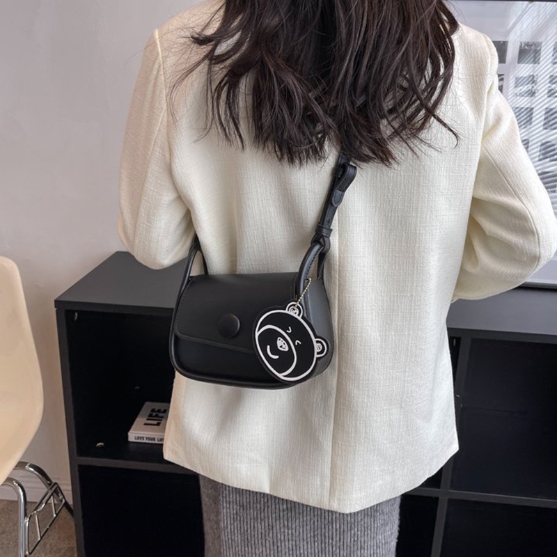 Túi Đeo Chéo Dáng Vuông Nhỏ Màu Sắc Dễ Phối Đồ Phong Cách Hàn Quốc Cho Nữ