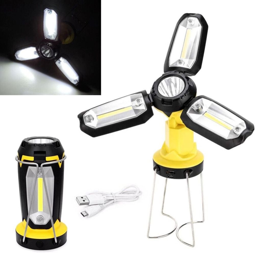 Đèn Led Cắm Trại Ban Đêm Sạc Cổng USB Tiện Dụng