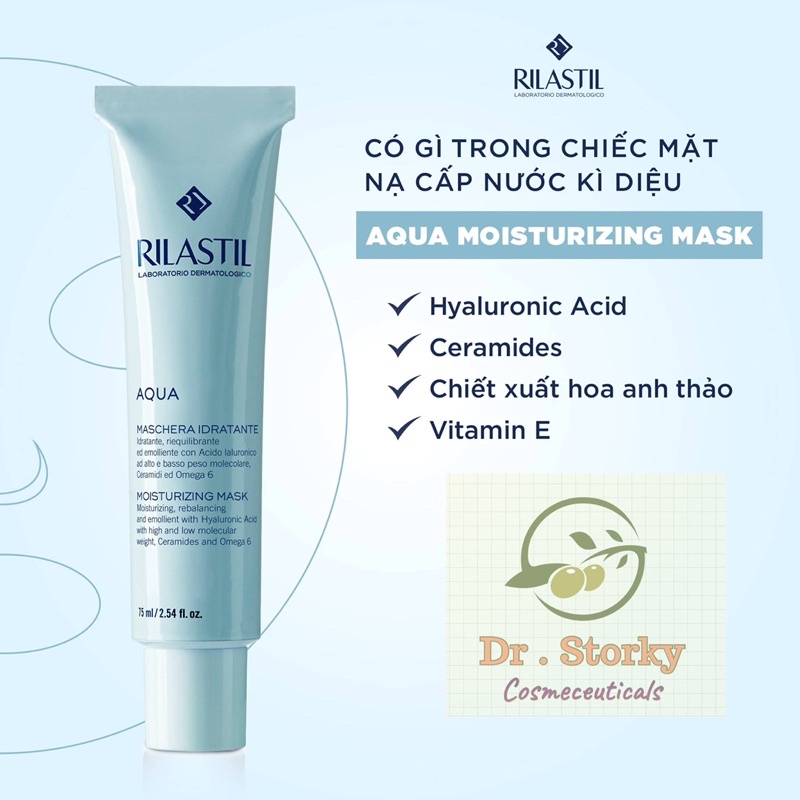 MẶT NẠ DƯỠNG ẨM RILASTIL AQUA MOISTURIZING MASK