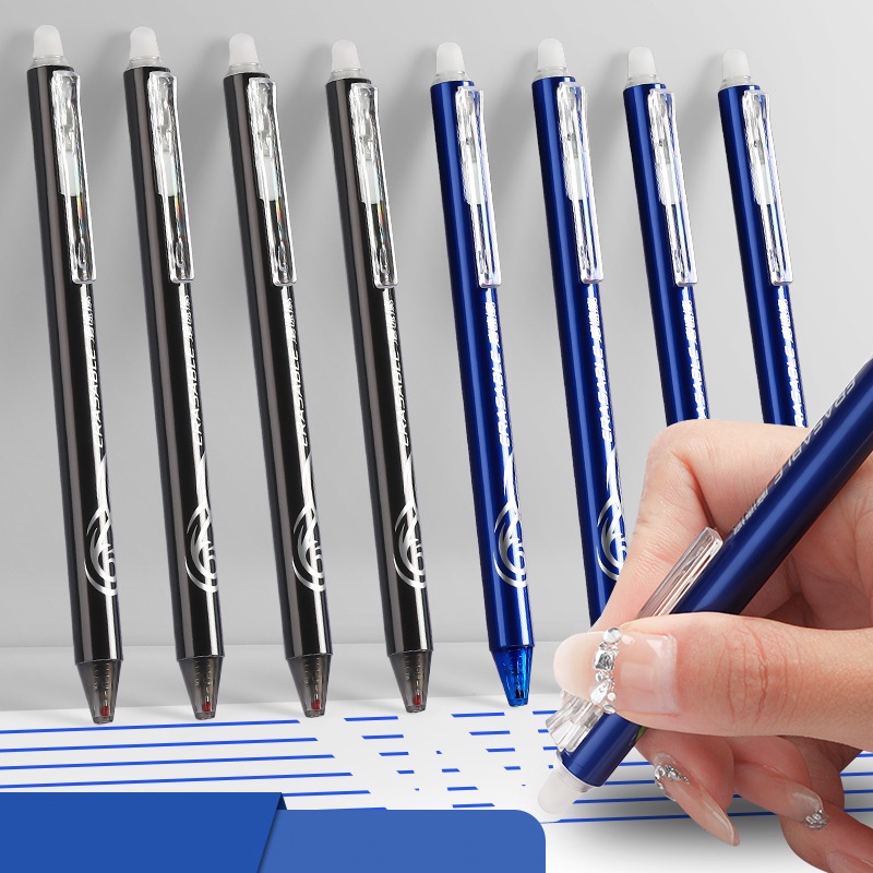 Bút Mực Nước Dạng Nhấn Dễ Tẩy Xóa Màu Sắc Tiện Dụng Cho Học Sinh / Văn Phòng