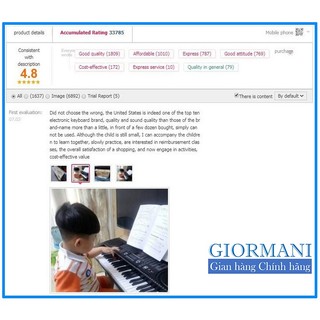 Đàn Piano / Organ điện (GỒM CHÂN ĐÀN) - Hàng cao cấp GIORMANI