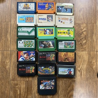 Tổng hợp trò chơi Famicom băng 4 nút Rockman Ăn Chuối Doraemon Yoshi Goemon Dr Mario Ys