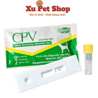 Test PARVO CARE FPV cho mèo dùng trong phòng khám chó mèo thử bệnh trên chó