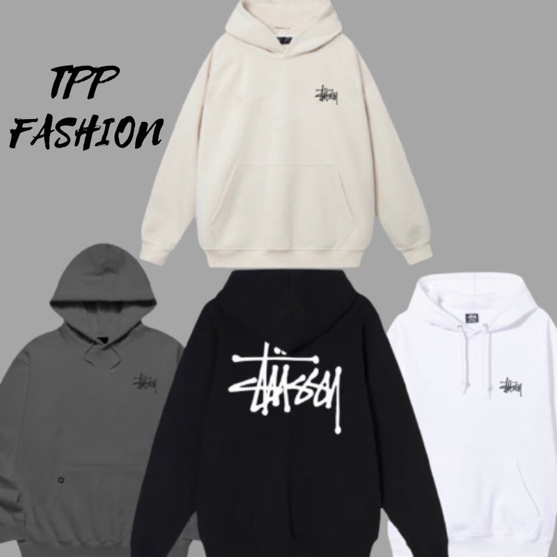 Áo hoodie Stussy Basic , chính hãng , logo in và thêu hình chuẩn form , cao cấp TPP513