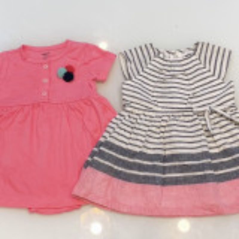 Đầm bé gái hàng xuất sơ sinh đến 12 tháng