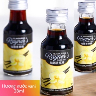 Hương vani, Vani nước, tinh dầu chiết xuất vanilla chai 28ml , tạo hương cho các món bánh kẹo, nấu chè