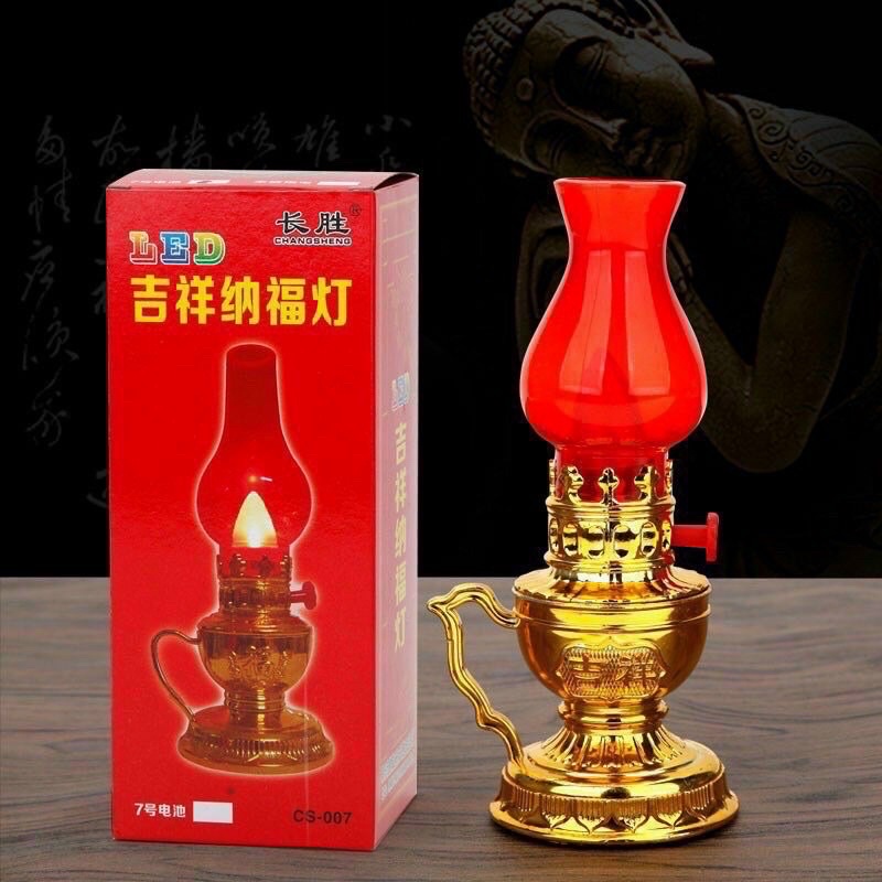 Đèn Thờ Vĩnh Cửu Sử Dụng Pin🍀FREESHIP🍀 Đèn Để Lên Bàn Thờ Trang Nghiêm Tôn Kính