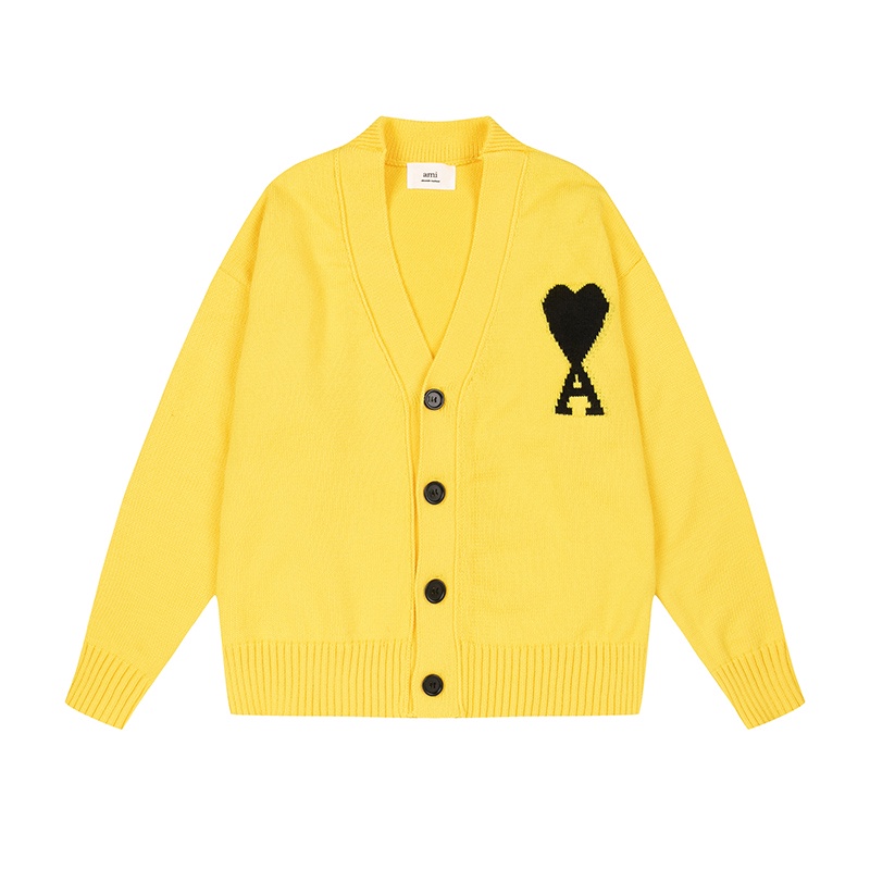 ❤❀  ❤ Áo Khoác Cardigan Dệt Kim Tay Dài Thêu Hình Trái Tim Thời Trang