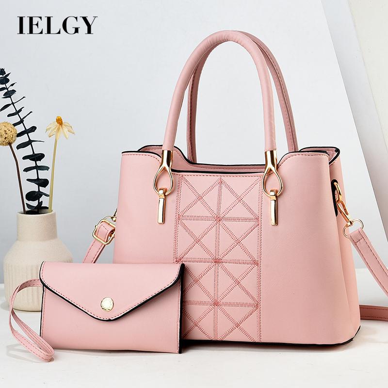 Túi Đeo Chéo Màu Trơn Phong Cách Hàn Quốc Cho Nữ