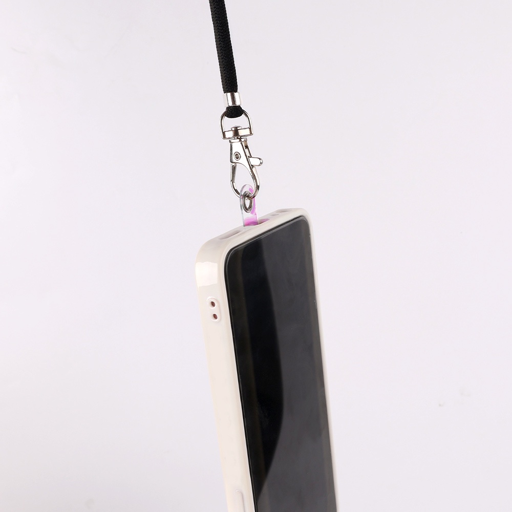 Dây Đeo Điện Thoại / Thẻ Đa Năng Bằng Nhựa Màu Sắc Ngẫu Nhiên Chống Rơi