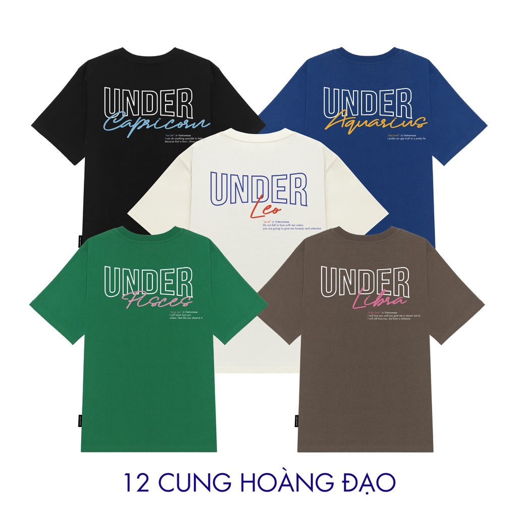 Áo thun UNDER 12 Cung Hoàng Đạo Local Brand