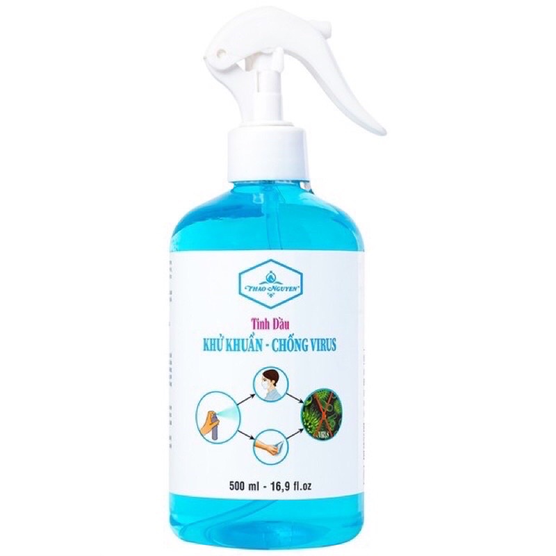 Tinh dầu khử khuẩn - chống virus sả chanh Thảo Nguyên