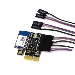Tuya Wifi Computer Power Reset Switch PCIe Card for PC Destop Computer,APP Remote Control,Support Google Home