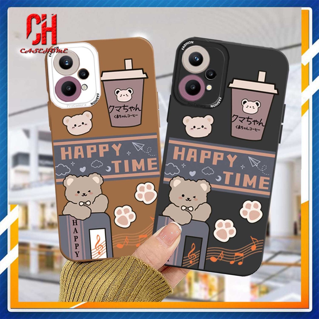 Ốp Điện Thoại Mềm Hình Gấu Teddy Cho Samsung A32 A52 A12 A51 A03S A10S A50 A20S J7 Prime A02S A20 A72 A50S A10 A30S A52S A30 M12 M10 M01S A54 A15 A16 A9 A5 Y12 Y20 A12