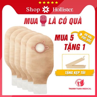 [5 CÁI TẶNG 1 KẸP] Túi hậu môn nhân tạo 2 mảnh Hollister túi trong, sử dụng kẹp mã 18102 / 18103 / 18104 | USA-Mỹ