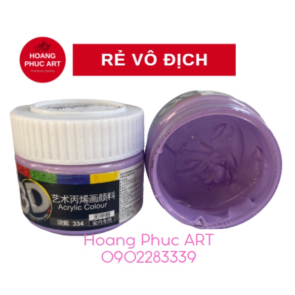 Màu acrylic 3d 100ml- link 2 màu lạ