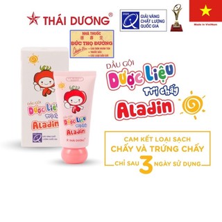 Dầu gội dược liệu Chấy Aladin - dầu gội chí