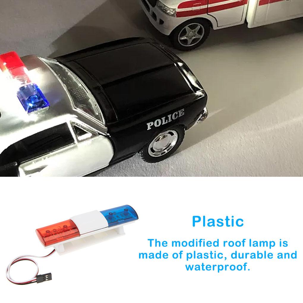 Giá Đỡ Đèn LED Cảnh Sát Bằng Hợp Kim Nhôm Chống Mài Mòn Cho Xe Hơi Điều Khiển Từ Xa 1 / 8 1 / 10