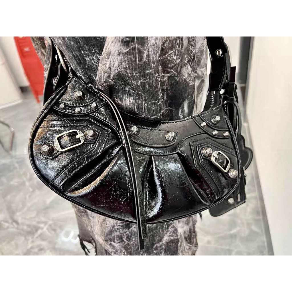 Túi xách BENLEN kèm gương và ví Set Túi BALEN dáng bầu hot trend 2022 size 24 - ZENI.STORE