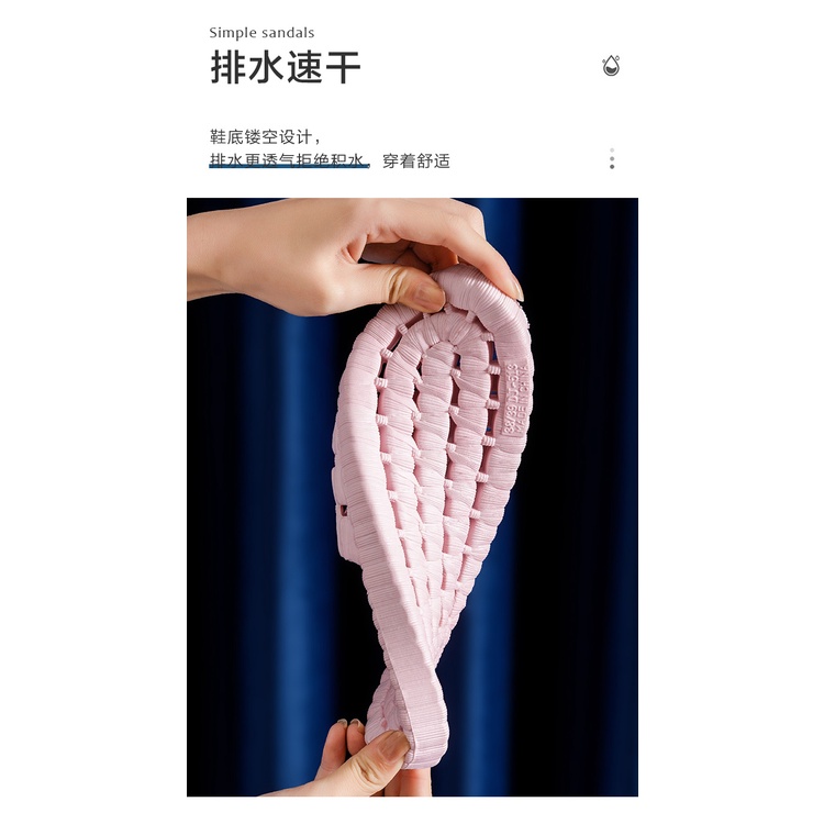 Dép Đi Trong Nhà Tắm Chống Trượt Có Lỗ Thoát Nước Tiện Dụng Cho Nam Và Nữ