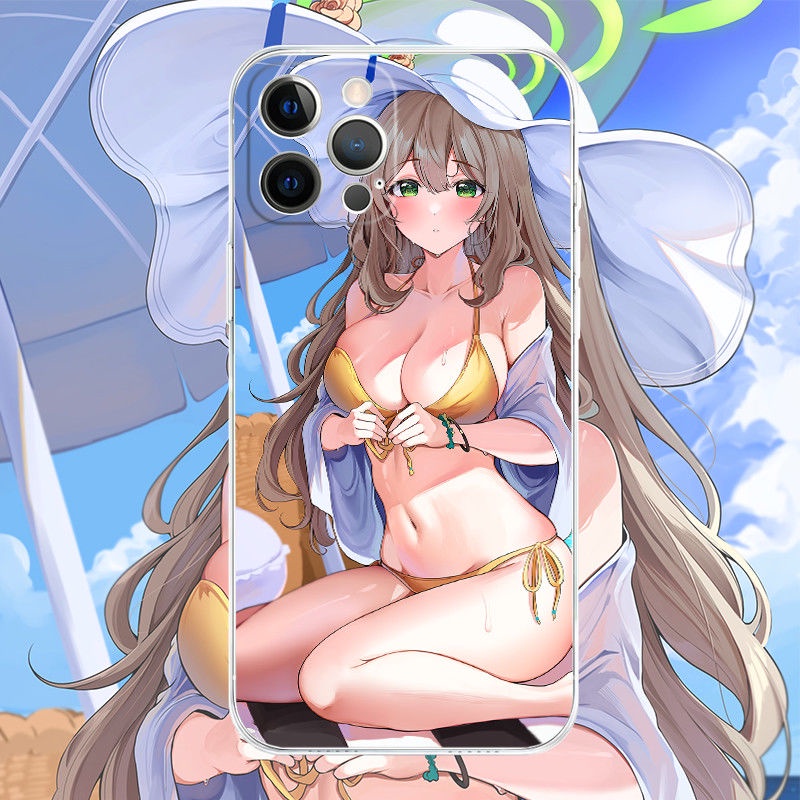 Ốp Điện Thoại Tpu Mềm Hình Anime Nhật Bản Cho IPhone 14 11 12 13 Pro Max XS X XR 6 7 8 plus SE2