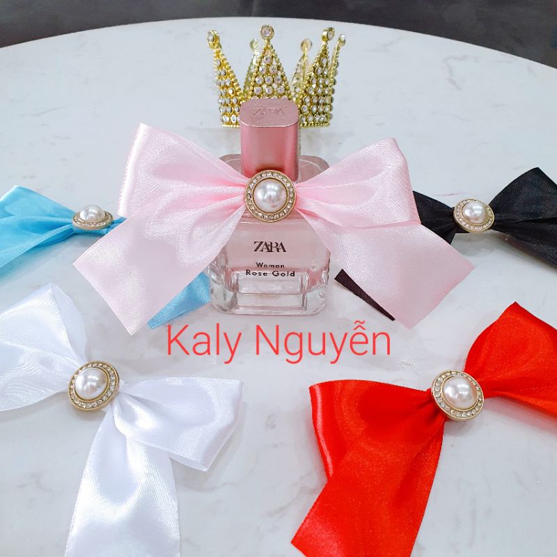 Kẹp nơ đính Charm hàn quốc hình HÌNH VÀ VIDEO SHOP TỰ CHỤP 100%