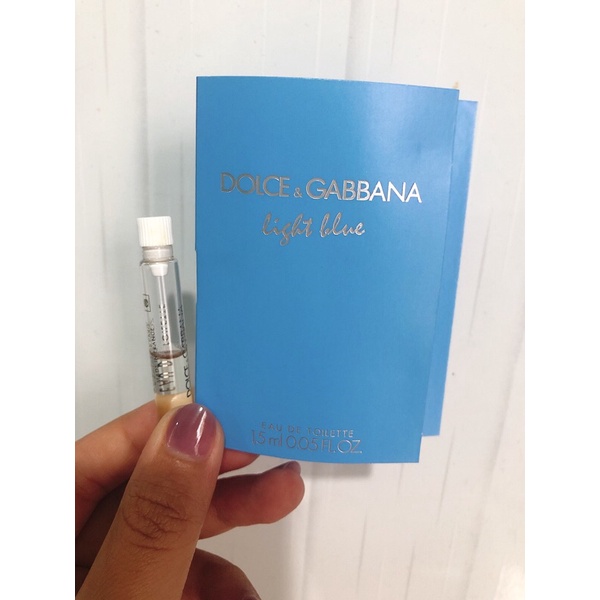 Vial 1,5ml nước hoa Dolce&Gabbana Light Blue