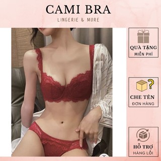 Bộ đồ lót nữ Mand cánh tiên có gọng nâng ngực, mút mỏng thoáng mát B11