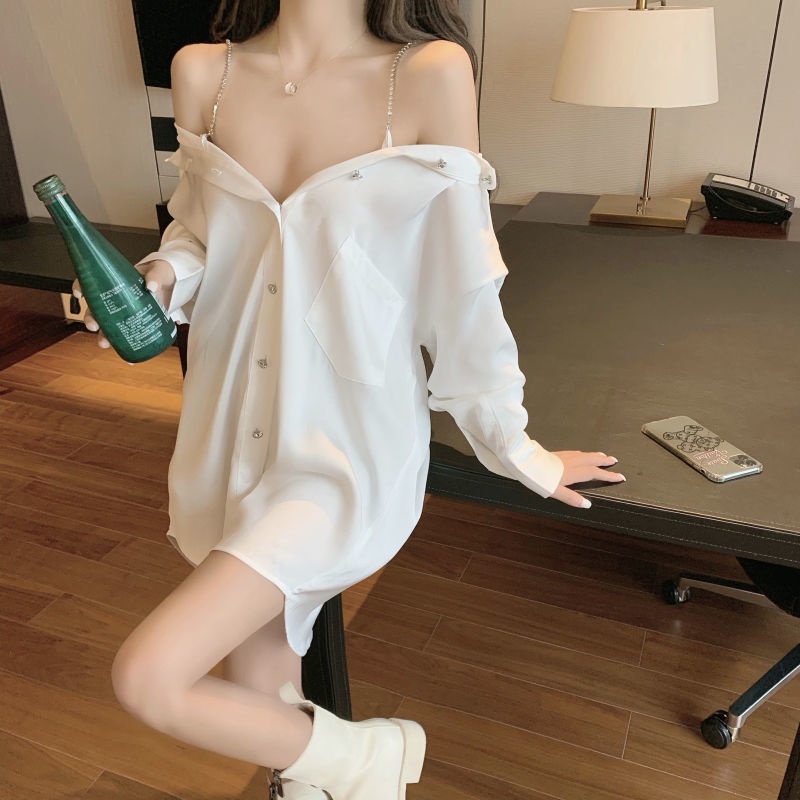 ❖❍Áo Nữ Tay Dài Hở Vai Thời Trang Quyến Rũ