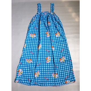 Đầm 2 dây Lanh (Tole) Size 1 (Từ 40kg-50kg).
