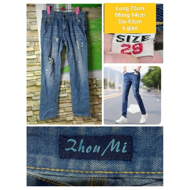 Quần jeans nam HQ