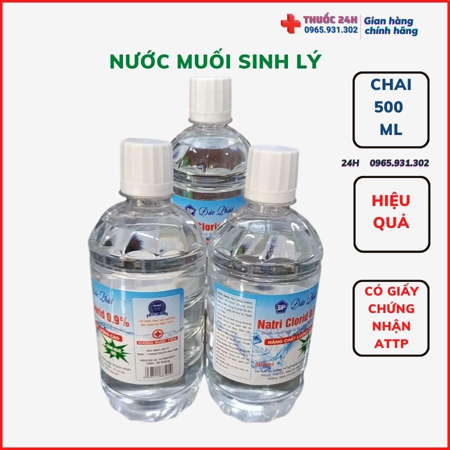 NƯỚC MUỐI SINH LÝ NATRICLORID 0,9%