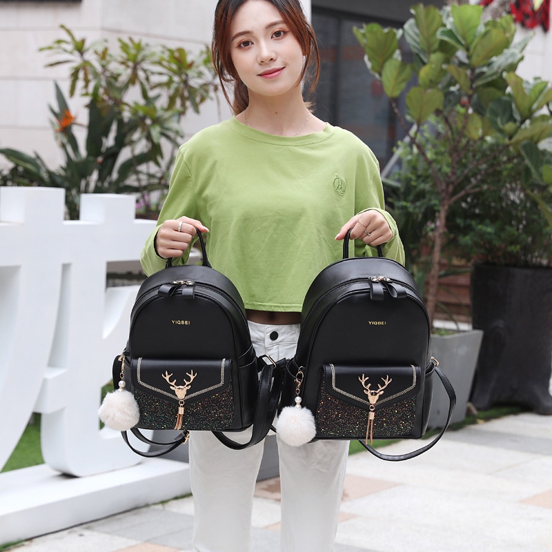 Ba Lô Da Mềm Siêu Nhẹ Thời Trang Dành Cho Nữ