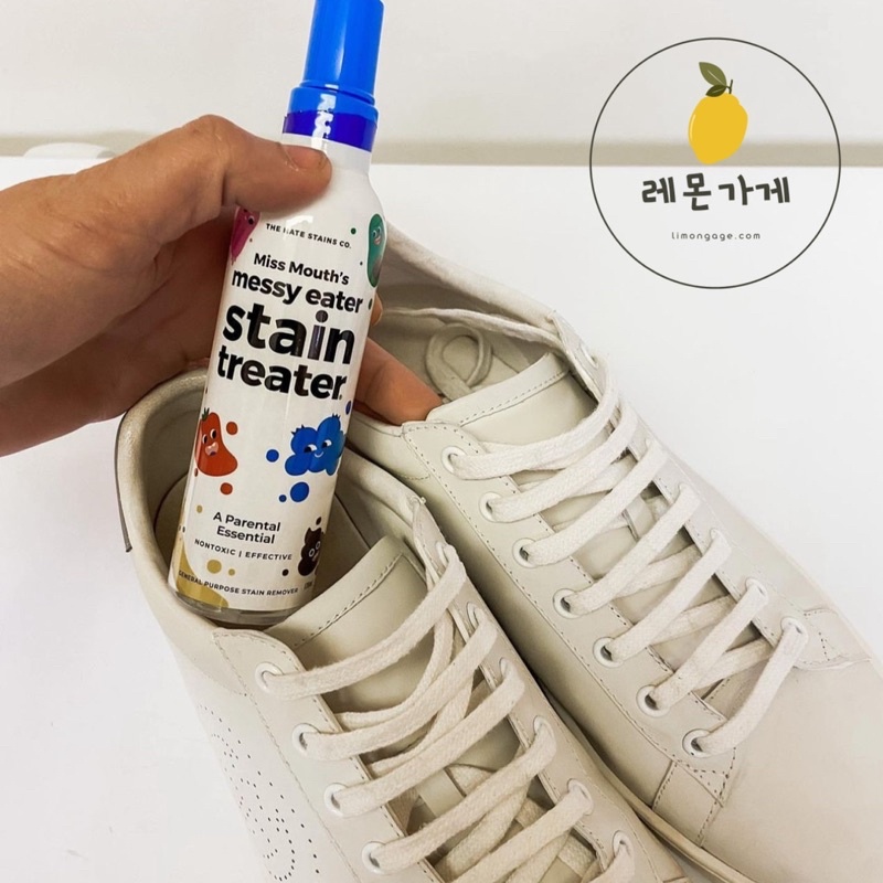 Xịt Tẩy Vết Ố Quần Áo, Giày Cho Bé Và Gia Đình Miss Mouth Stain Treater Messy Eater | An Toàn Cho Mẹ Và Bé