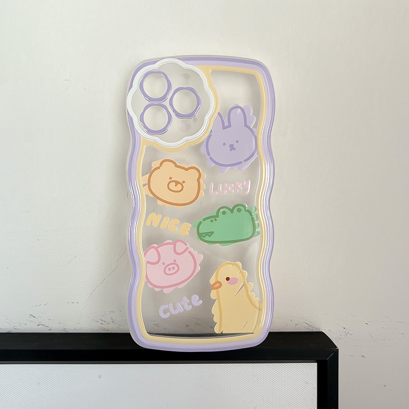 Ốp Điện Thoại Họa Tiết Hoa / Động Vật Cho iphone7 / 7plus / 8 / 8plus / x / xs / 11 / 12 / 13 / 14 / pro / max / plus / promax