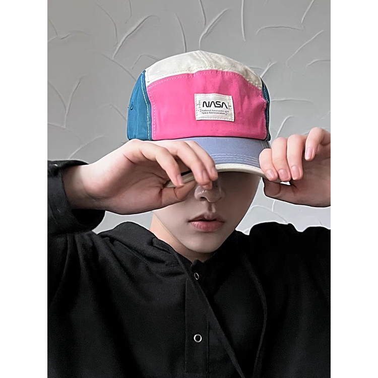 Nón lưỡi trai thêu chữ NASA mix nhiều màu cá tính cho cả nam và nữ