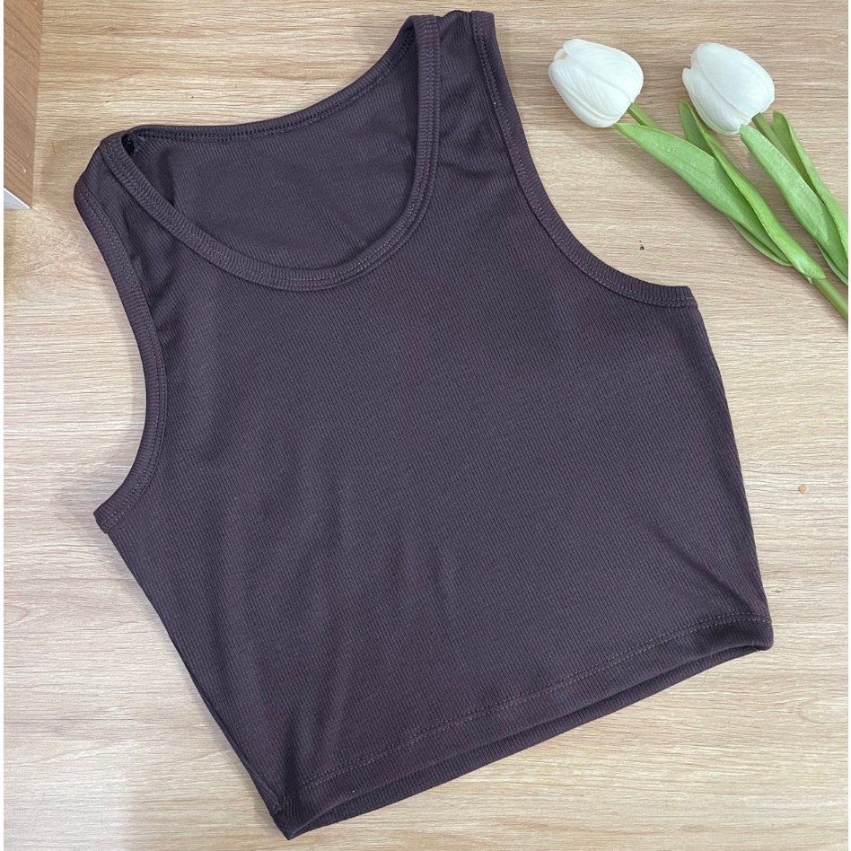 Áo 3 lỗ croptop nữ nhiều màu đẹp