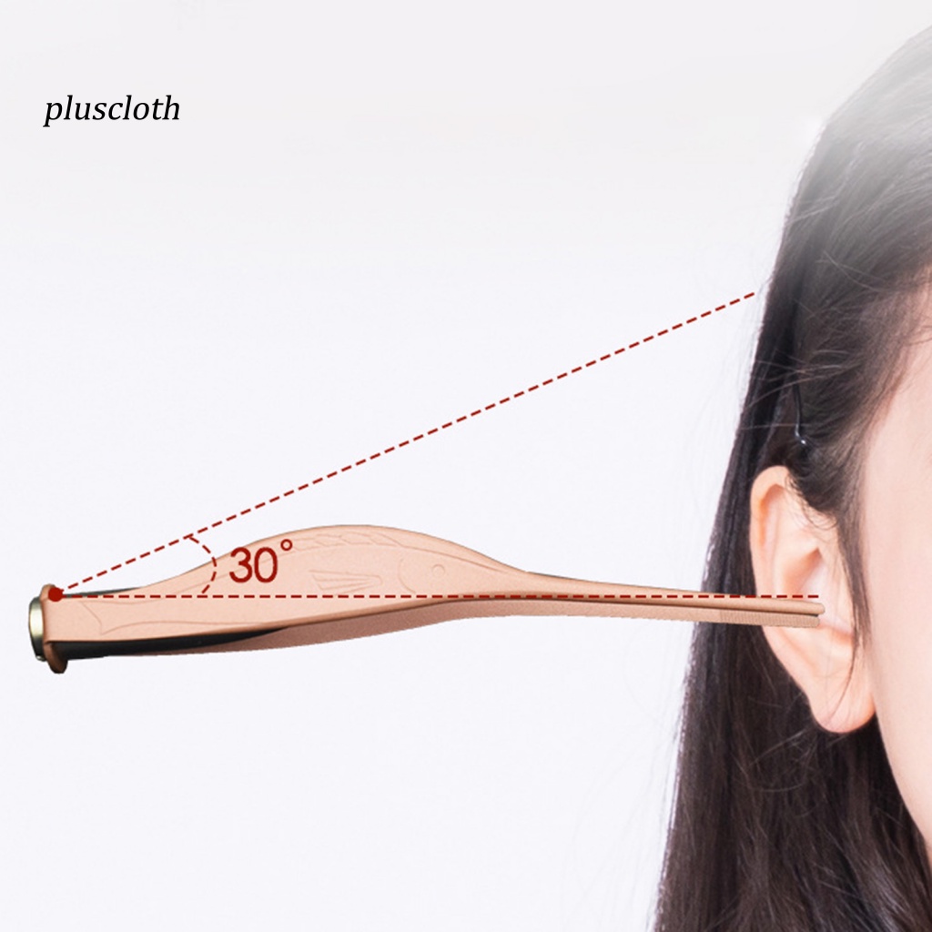 Pluscloth nhíp lấy ráy tai có đèn led an toàn thiết kế lò xo cho bé - ảnh sản phẩm 2